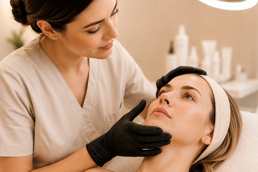 Personalized skin consultation at Bella La Belle