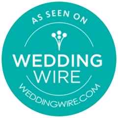 As seen on WeddingWire